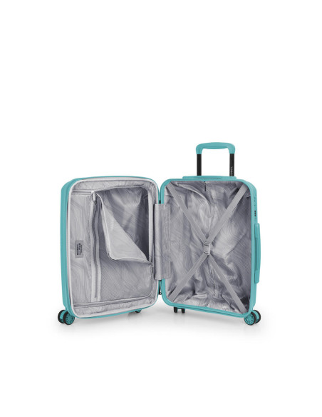 Maleta Cabina Gabol STEADY Expandible Rígida 55x40x20 Ligera 38L