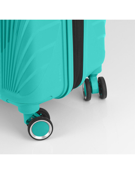 Maleta de Cabina Gabol SOHO 55 cm – Polipropileno, TSA y Ruedas 360º