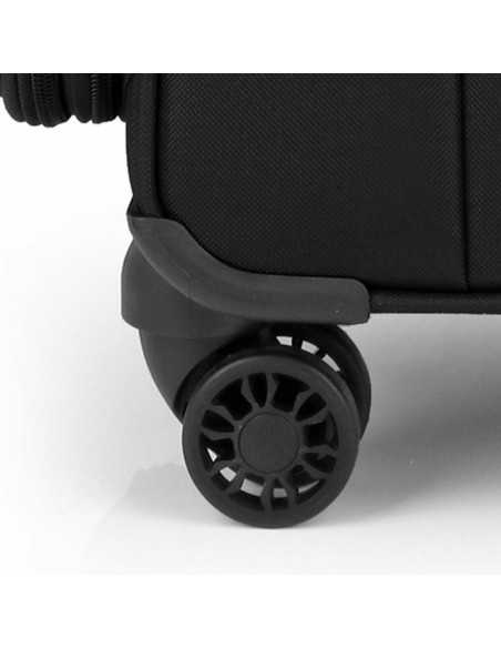 Maleta Mediana Gabol Zambia Expandible con Cerradura TSA y Ruedas 360