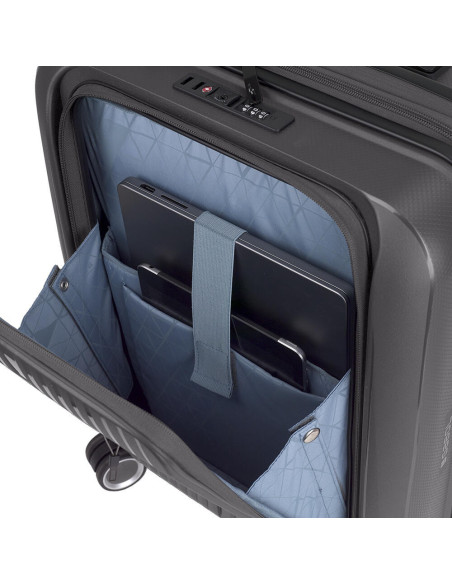 Maleta Cabina Gabol Brooklyn con Bolsillo para Portátil Expandible 40x55x22/25 cm