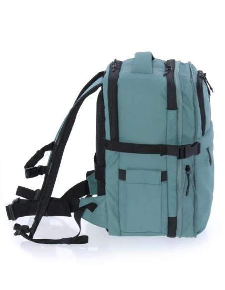 Mochila de Viaje VOGART CabinPro – Apta para Ryanair y Vueling Bajo Asiento 25x40x18/22