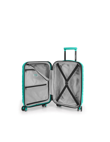 Juego de 3 Maletas Gabol SOHO – Cabina 55x35x21, Mediana 67x47x27, Grande 77x53x32 cm