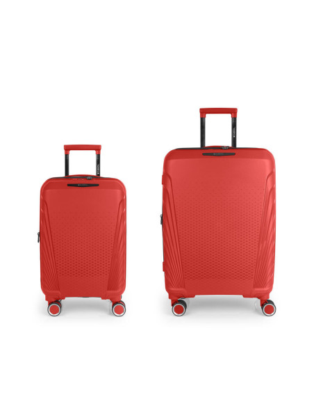 Juego de 2 Maletas Gabol SOHO – Cabina 55x35x21/24 cm y Mediana 67x47x27/30 cm