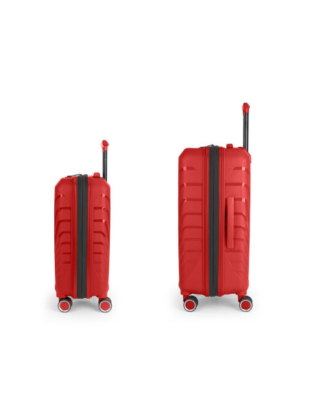 Juego de 2 Maletas Gabol SOHO – Cabina 55x35x21/24 cm y Mediana 67x47x27/30 cm