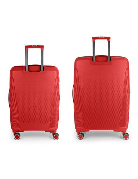 Juego de 2 Maletas Gabol SOHO – Mediana 67x47x27/30 cm y Grande 77x53x32 cm