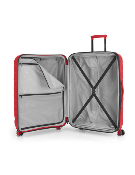 Juego de 2 Maletas Gabol SOHO – Mediana 67x47x27/30 cm y Grande 77x53x32 cm