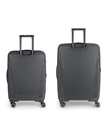 Juego de 2 Maletas Gabol SOHO – Mediana 67x47x27/30 cm y Grande 77x53x32 cm
