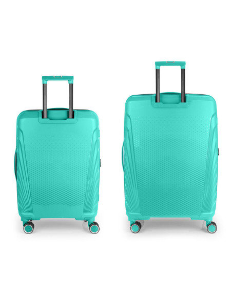 Juego de 2 Maletas Gabol SOHO – Mediana 67x47x27/30 cm y Grande 77x53x32 cm
