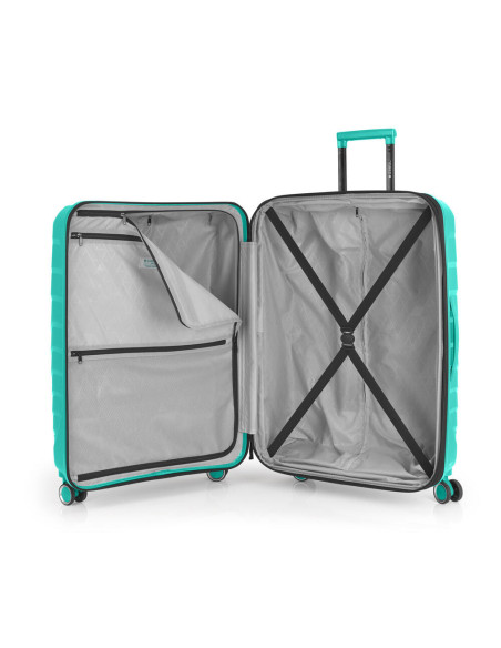 Juego de 2 Maletas Gabol SOHO – Mediana 67x47x27/30 cm y Grande 77x53x32 cm