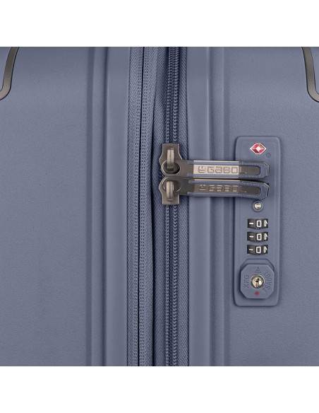 Maleta Cabina Gabol CROSBY – 38x54x22/25 cm | Ligera, TSA, Rígida y Expandible