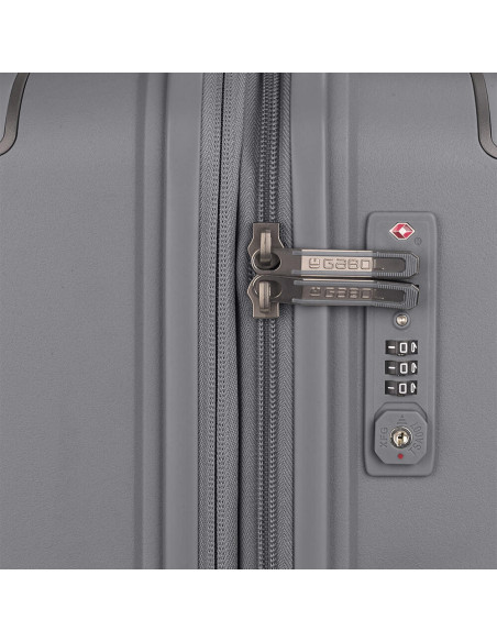 Maleta Cabina Gabol CROSBY – 38x54x22/25 cm | Ligera, TSA, Rígida y Expandible