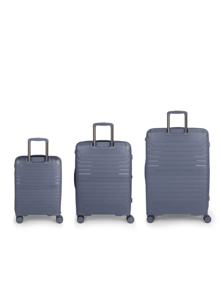 Juego 3 Maletas Gabol CROSBY | Cabina 54 cm, Mediana 65 cm, Grande 76 cm