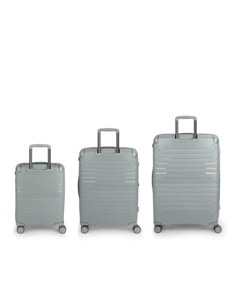 Juego 3 Maletas Gabol CROSBY | Cabina 54 cm, Mediana 65 cm, Grande 76 cm