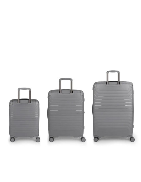 Juego 3 Maletas Gabol CROSBY | Cabina 54 cm, Mediana 65 cm, Grande 76 cm