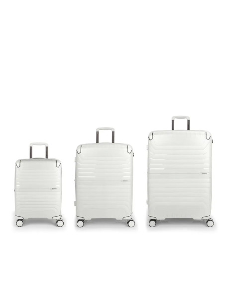 Juego 3 Maletas Gabol CROSBY | Cabina 54 cm, Mediana 65 cm, Grande 76 cm