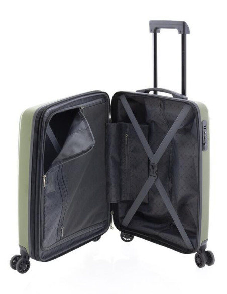 Maleta de cabina extensible Flow 50cm con 4 ruedas dobles