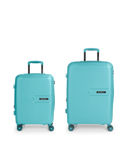 Juego 2 Maletas Gabol Steady Cabina + Mediana Expandibles