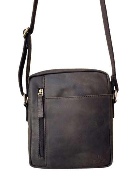 Bandolera Hombre Piel Gandalia