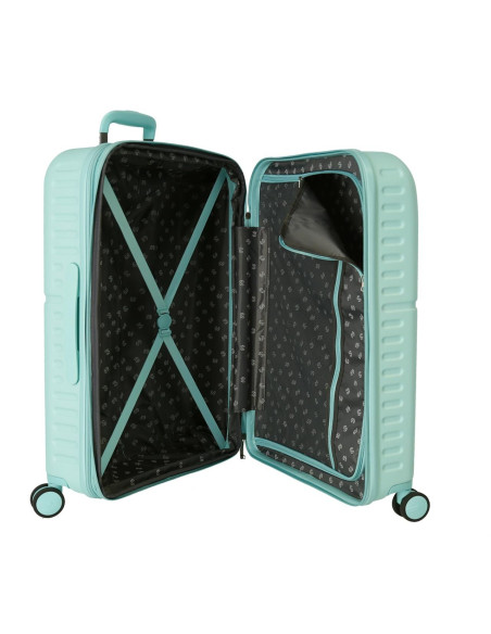 Maleta Mediana 70cm rígida Pepe Jeans Hightlight color Turquesa