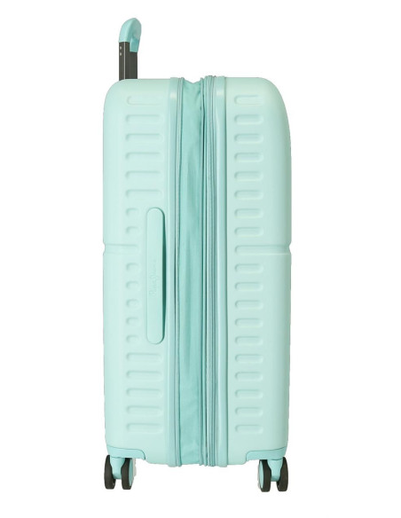 Maleta Mediana 70cm rígida Pepe Jeans Hightlight color Turquesa