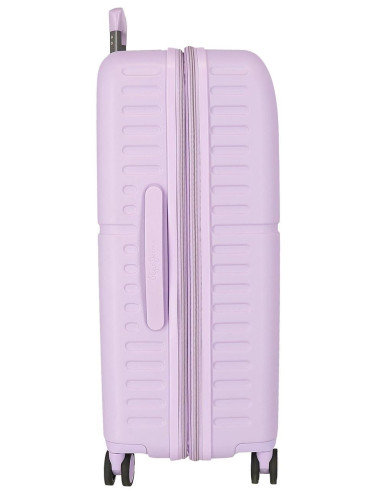SET 2/MALETAS ABS 55-70CM.4R.PJL ACCENT LILA