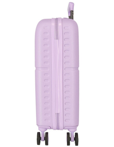 SET 2/MALETAS ABS 55-70CM.4R.PJL ACCENT LILA
