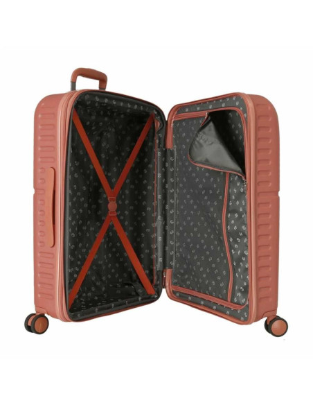 MALETA ABS 70CM.4R.PJL  HIGHLIGHT TERRACOTA
