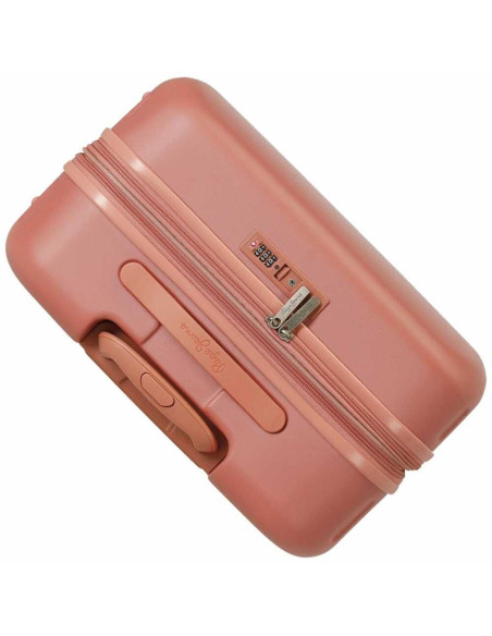 MALETA ABS 70CM.4R.PJL  HIGHLIGHT TERRACOTA