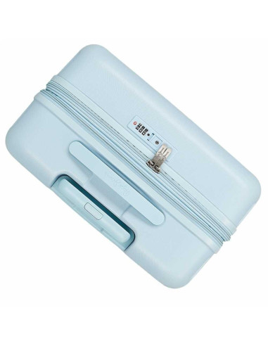 MALETA ABS 70CM.4R.PJL  ACCENT AZUL