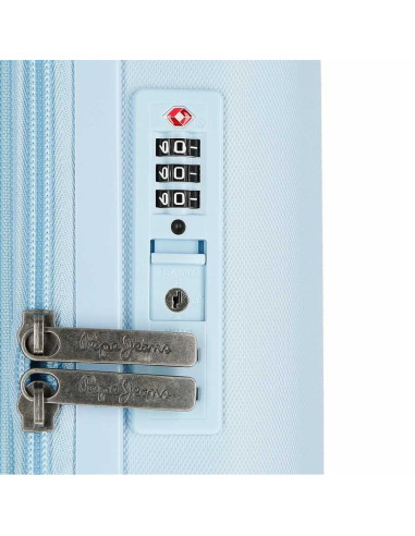 MALETA ABS 70CM.4R.PJL  ACCENT AZUL