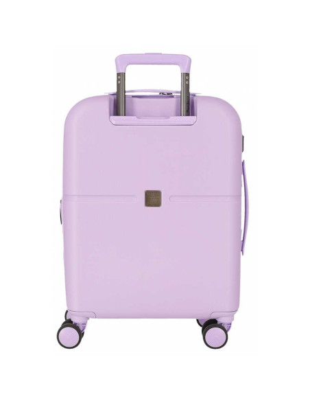 Maleta Cabina Pepe Jeans Expandible ABS 55CM ACCENT LILA