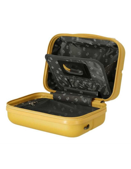 Juego Maleta cabina y neceser Pepe Jeans Ocre