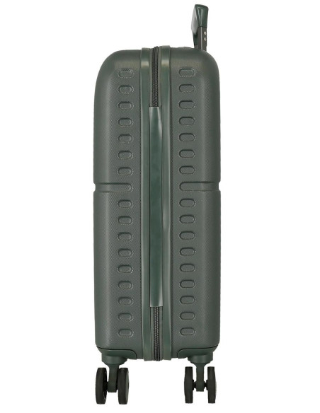 MALETA ABS 55CM. 4R. PJL ACCENT VERDE
