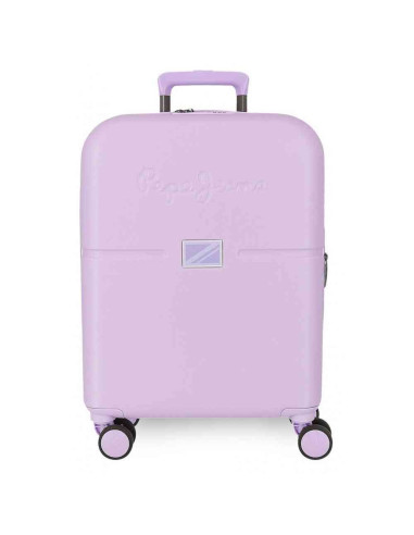 Maleta Cabina Pepe Jeans ABS 55CM ACCENT LILA