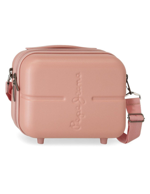 Neceser de viaje Pepe Jeans ABS Hightlight rosa claro