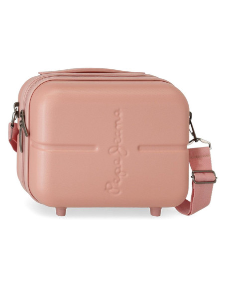 Neceser de viaje Pepe Jeans ABS Hightlight rosa claro
