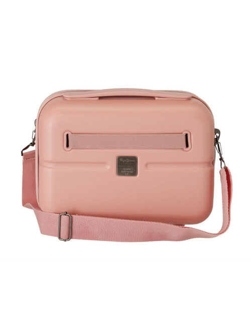 Neceser de viaje Pepe Jeans ABS Hightlight rosa claro 2