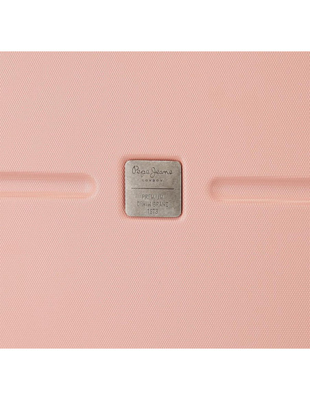 Neceser de viaje Pepe Jeans ABS Hightlight rosa claro