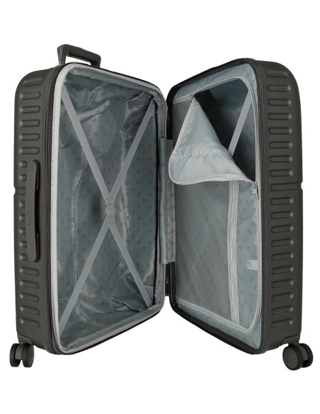 Sets de Maletas Accent Pepe Jeans 55 y 70 cm en color Antracita