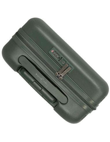 SET 2/MALETAS Pepe Jeans ABS 55-70CM ACCENT VERDE