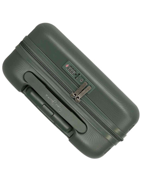 SET 2/MALETAS Pepe Jeans ABS 55-70CM ACCENT VERDE