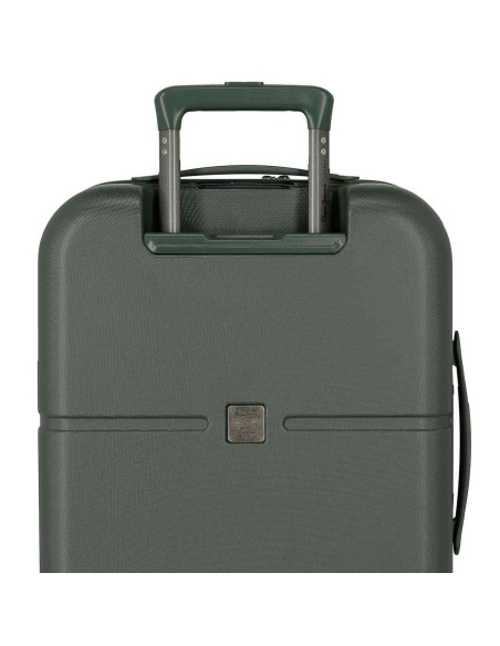 SET 2/MALETAS Pepe Jeans ABS 55-70CM ACCENT VERDE