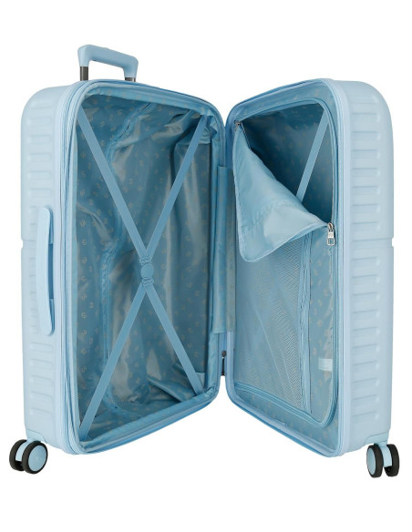 Sets de Maletas Accent Pepe Jeans 55 y 70 cm en color Azul