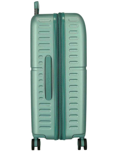 Maleta Verde Turquesa  Expandible Cabina 55cm...