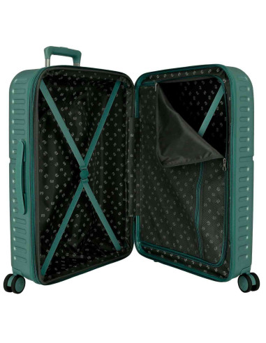 Maleta Verde Turquesa  Expandible Cabina 55cm...