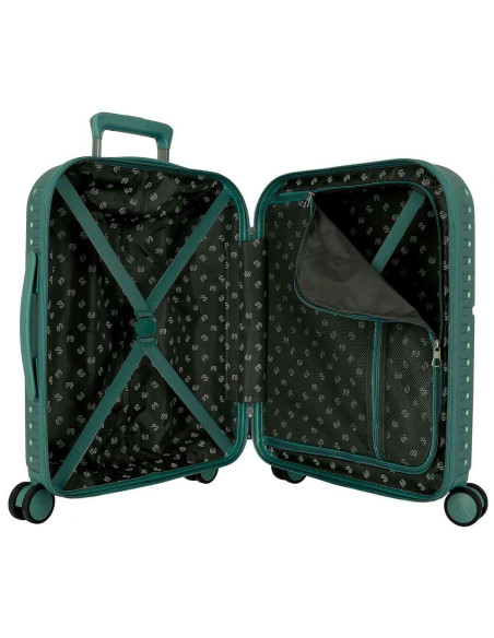 Maleta Cabina Pepe Jeans Verde Turquesa Highilght