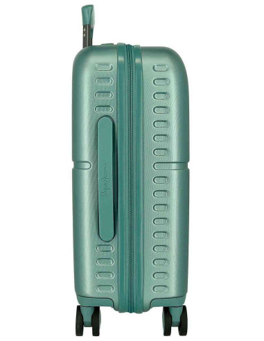 Maleta Cabina Pepe Jeans Verde Turquesa Highilght