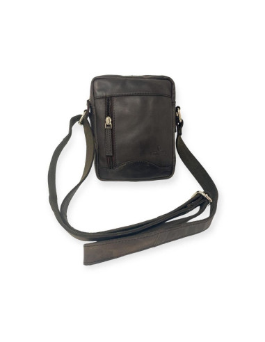 Bandolera Pequeña Hombre Piel Gandalia