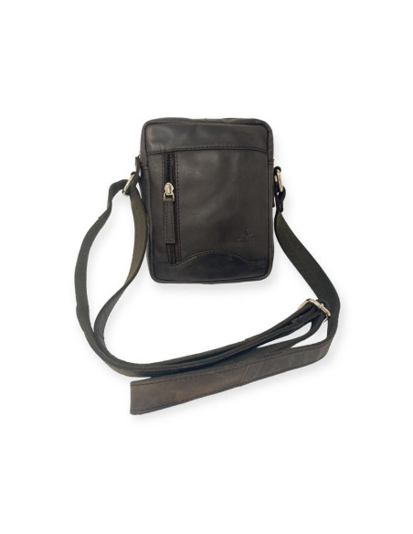 Bandolera Pequeña Hombre Piel Gandalia