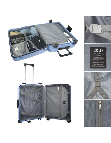Maleta Grande Orleans Azul Jaslen